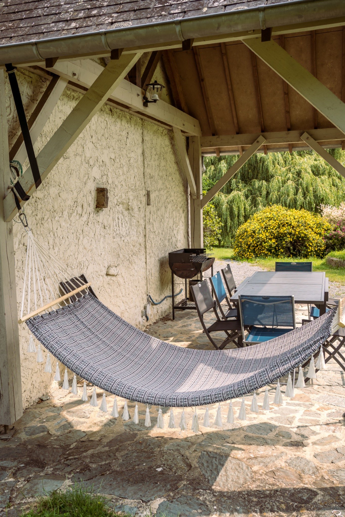 Hamac et espace détente au Domaine de Cantelou